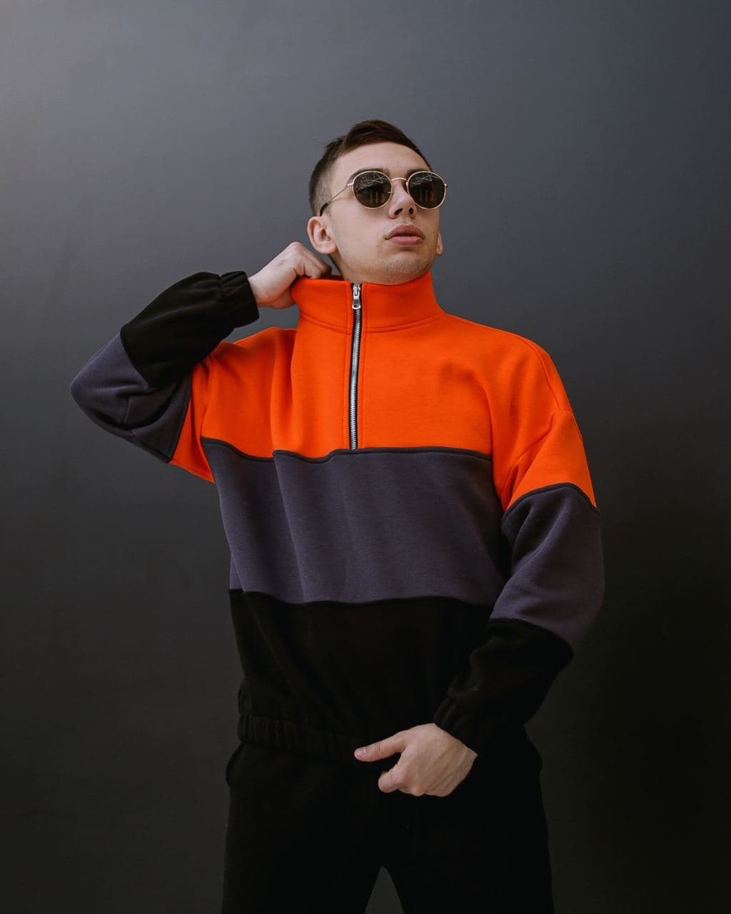 

Мужской утепленный свитшот (кофта) с начесом .VDLK Triple Orange, Мужской утепленный свитшот (кофта) с начесом .VDLK Triple Orange S