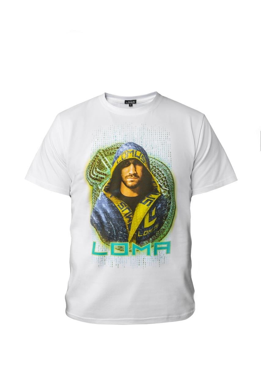 

Мужская футболка LOMUS Fan Loma  белая, Мужская футболка LOMUS Fan Loma S белая