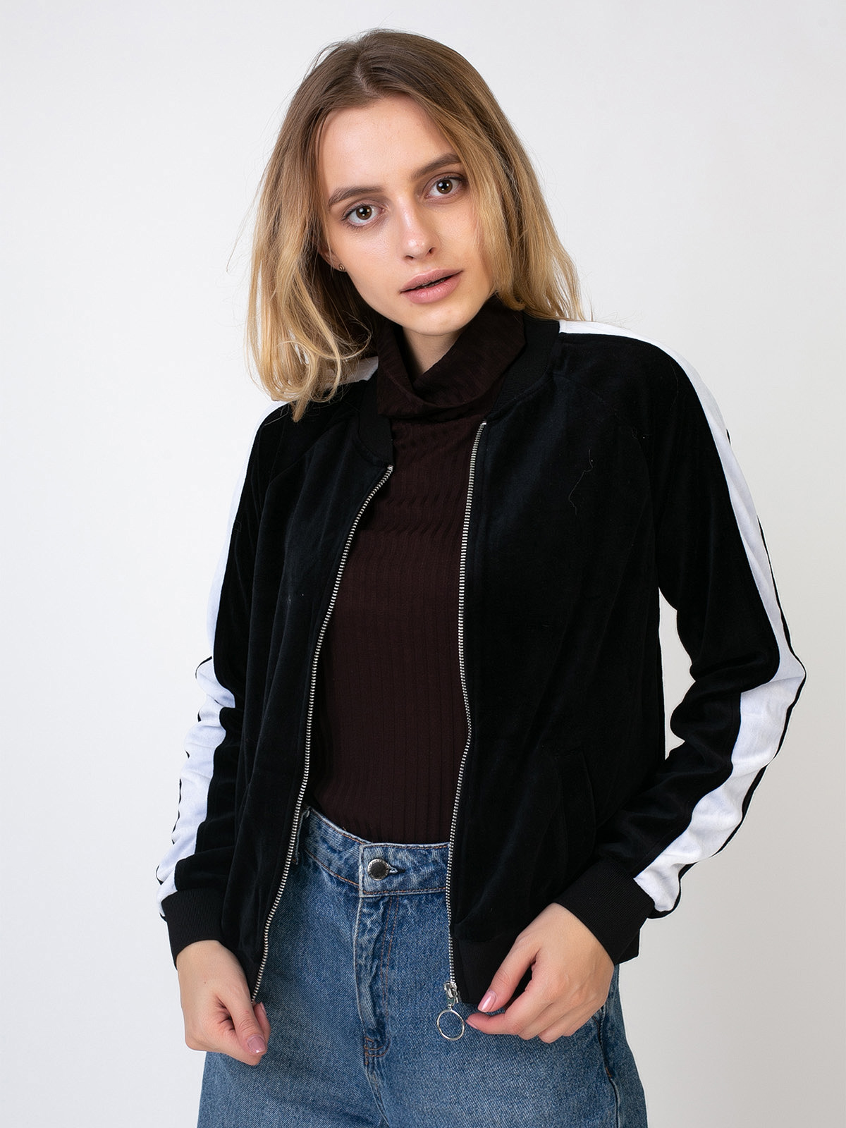 

Бомбер H&M 88168862  Черный с принтом, Бомбер H&M 88168862 S Черный с принтом