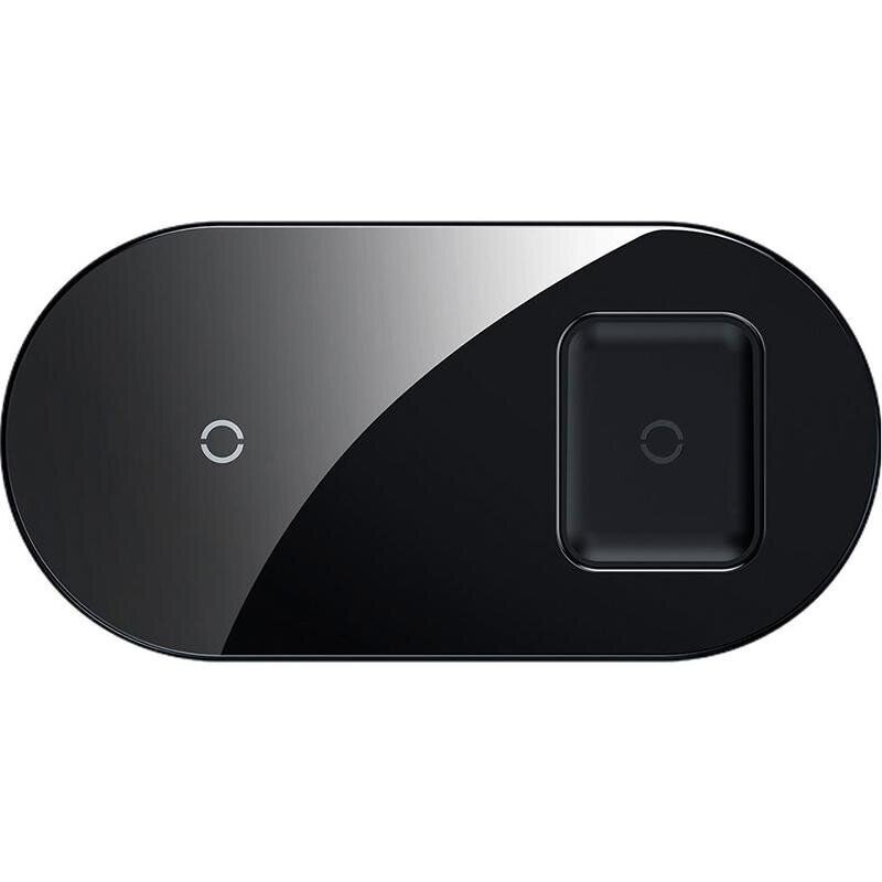

Беспроводное ЗУ Без бренда Baseus Simple 2in1 WXJKA01 Crystal Black Phone Pods