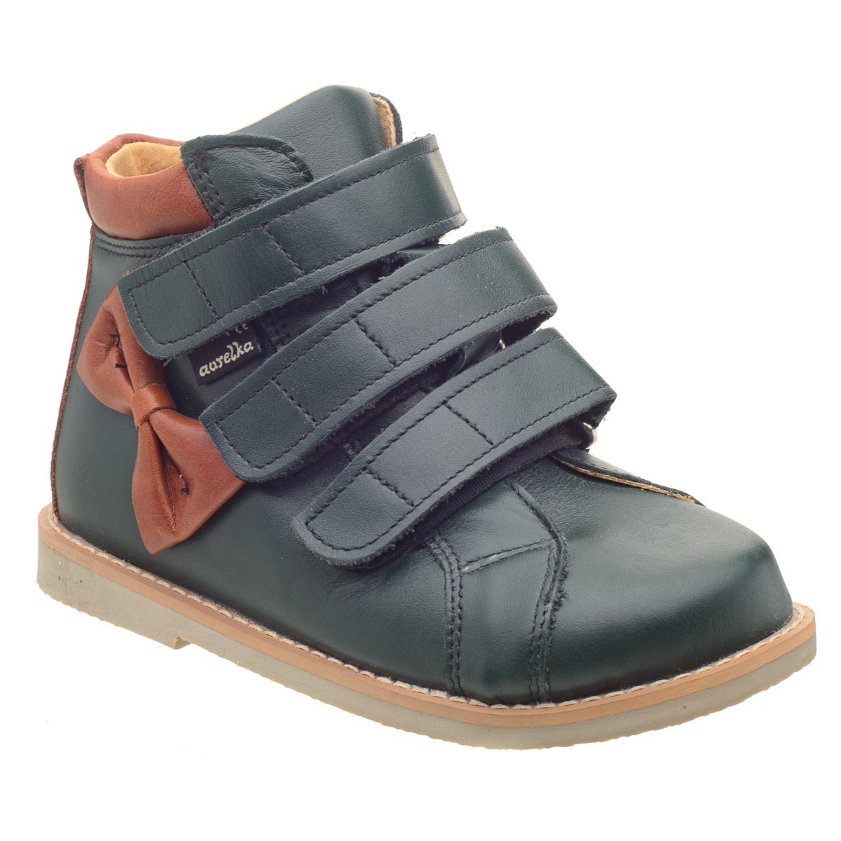 

Ботинки ортопедические демисезонные Aurelka 1001 (арт.aur-1001_green/brown), Зеленый (29)