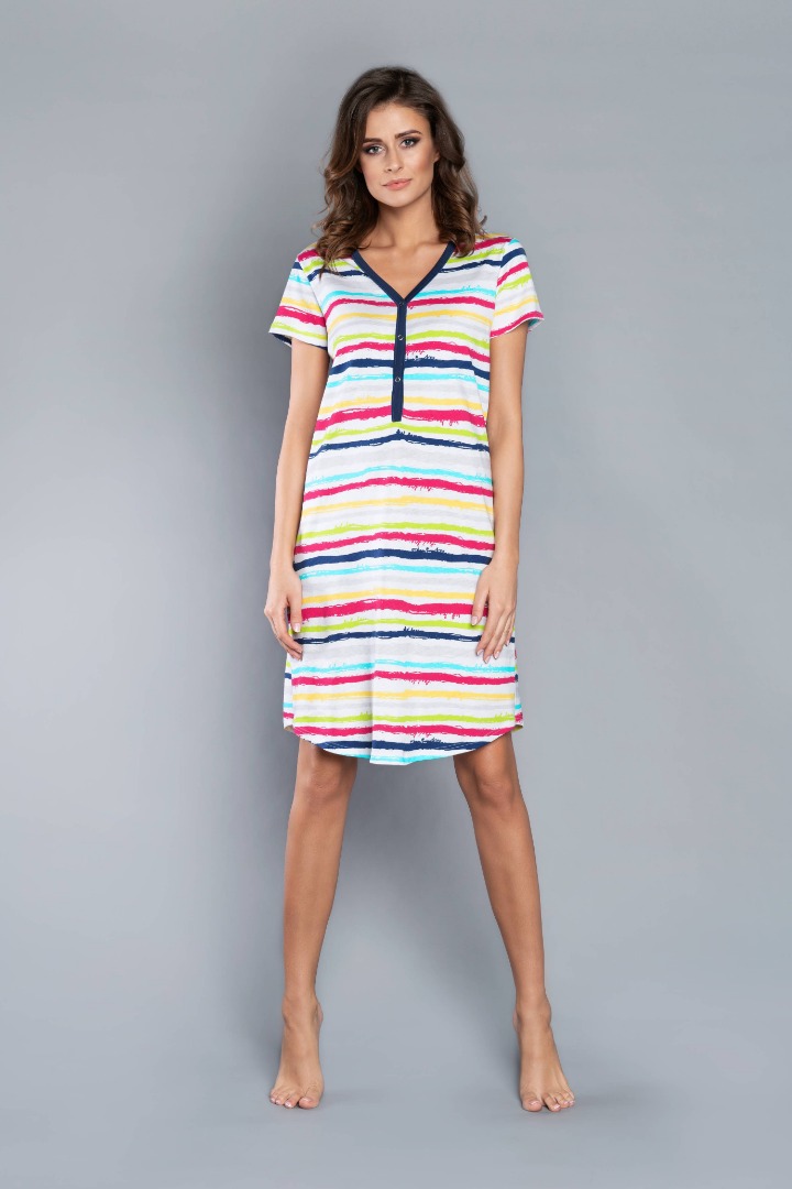 

Ночная сорочка короткий рукав NLD-SUZI Разные цвета Italian Fashion, Ночная сорочка короткий рукав NLD-SUZI Разные цвета Italian Fashion M
