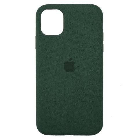 

Чехол Без бренда Alcantara для iPhone 12 mini Forest Green