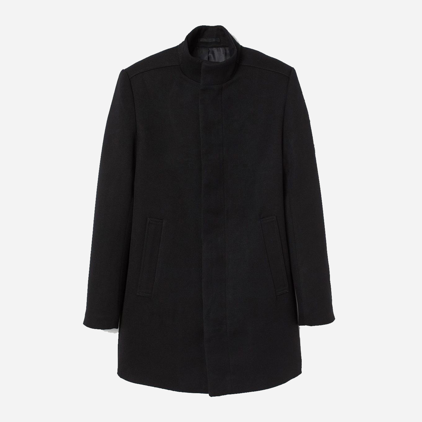 

Пальто H&M 0788281  Черное, Пальто H&M 0788281 44 Черное