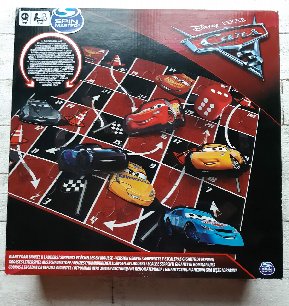 

Настольная игра Spin Master Быстрее вверх Тачки-3 SM98420/6039198