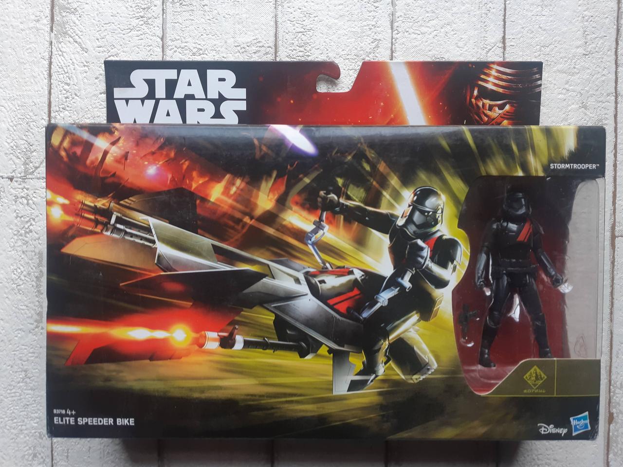 

Елит Спидер Байк с фигуркой 9, 5 см , Star Wars, Hasbro B3718 B3716