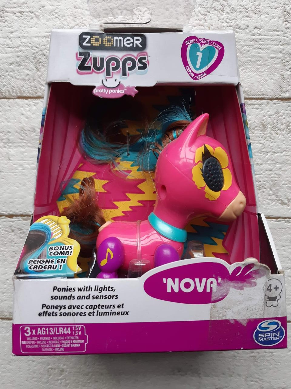 

Интерактивная пони Spin Master Zoomer Zupps Pretty Pony Нова SM14425/6496