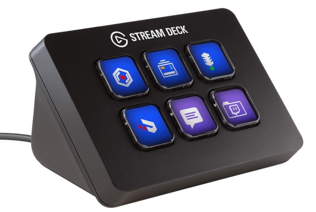 

Контроллер для стриминга Elgato Stream Mini (10GAI9901) 6 Customizable LCD keys