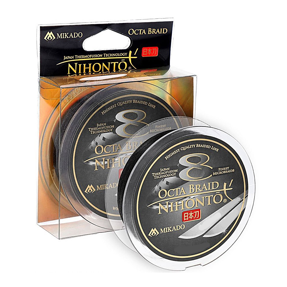 

Шнур Mikado Nihonto 8 Octa Braid 150m 0.50mm 53.3kg black (Z24B-050)
