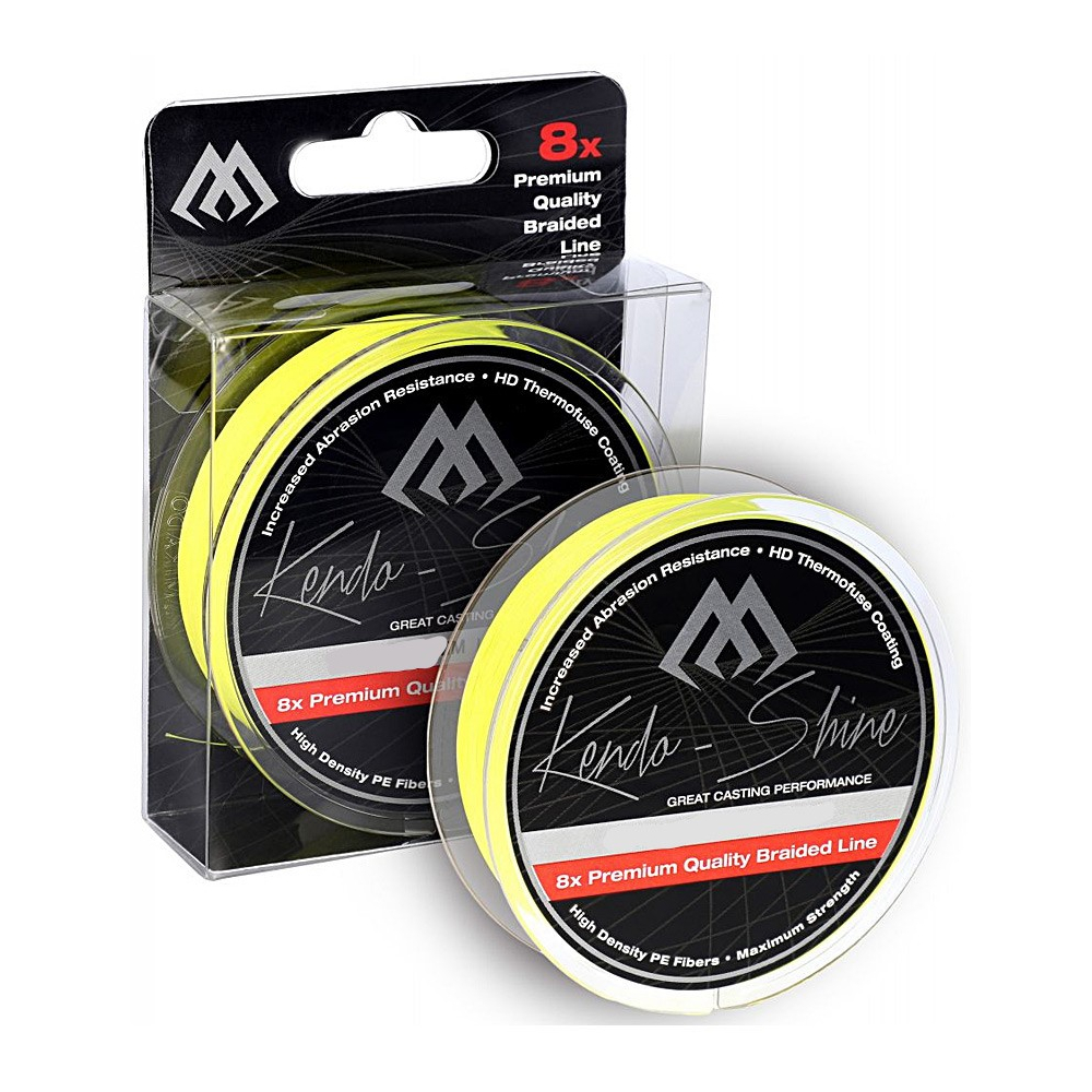 

Шнур Mikado Kendo Shine Braid 150мm 0.20mm 19.86kg fluo yellow (ZKS00Y-150-020)