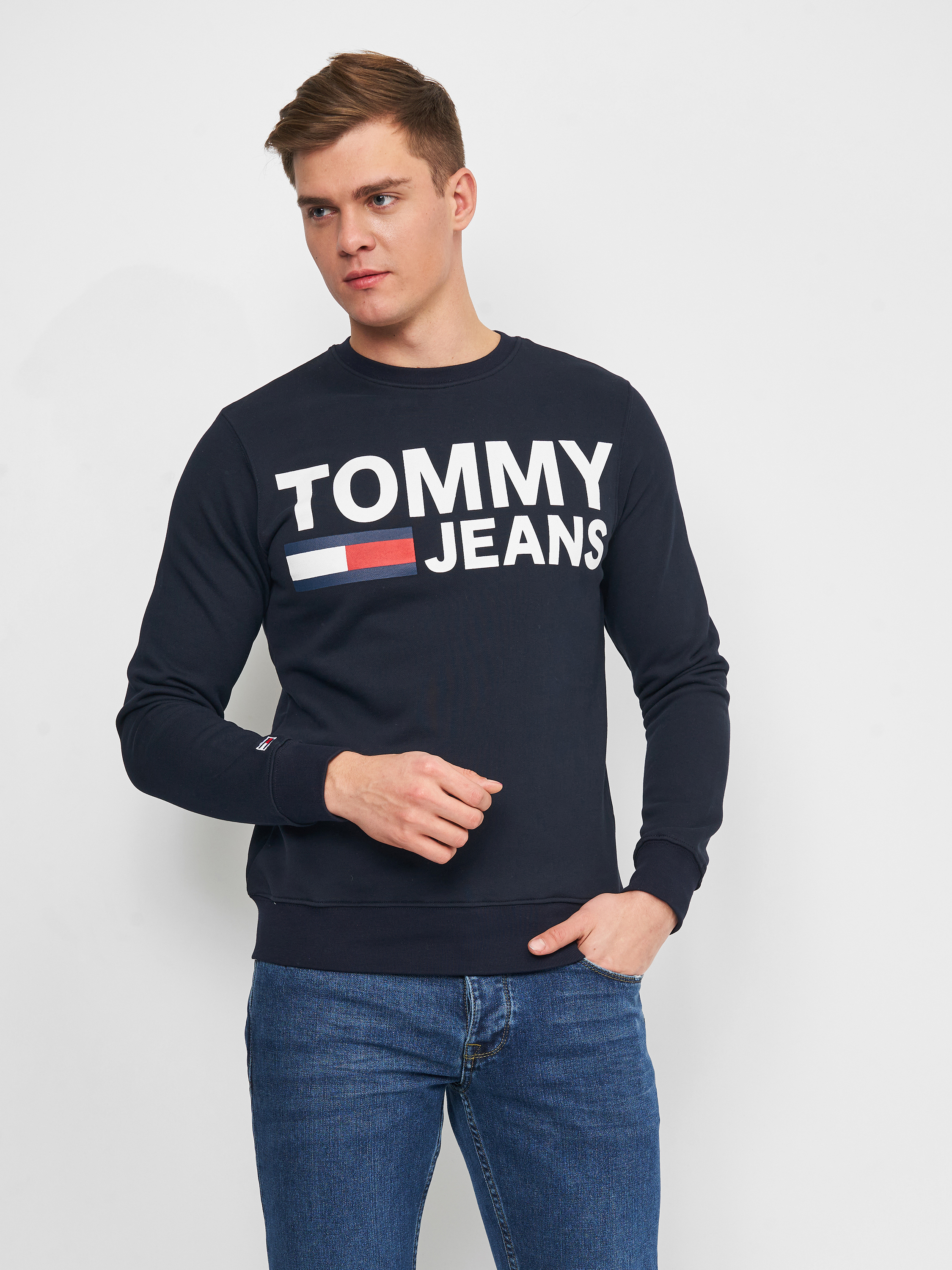 

Свитшот Tommy Jeans 10818  (52) Темно-синий, Свитшот Tommy Jeans 10818 2XL (52) Темно-синий