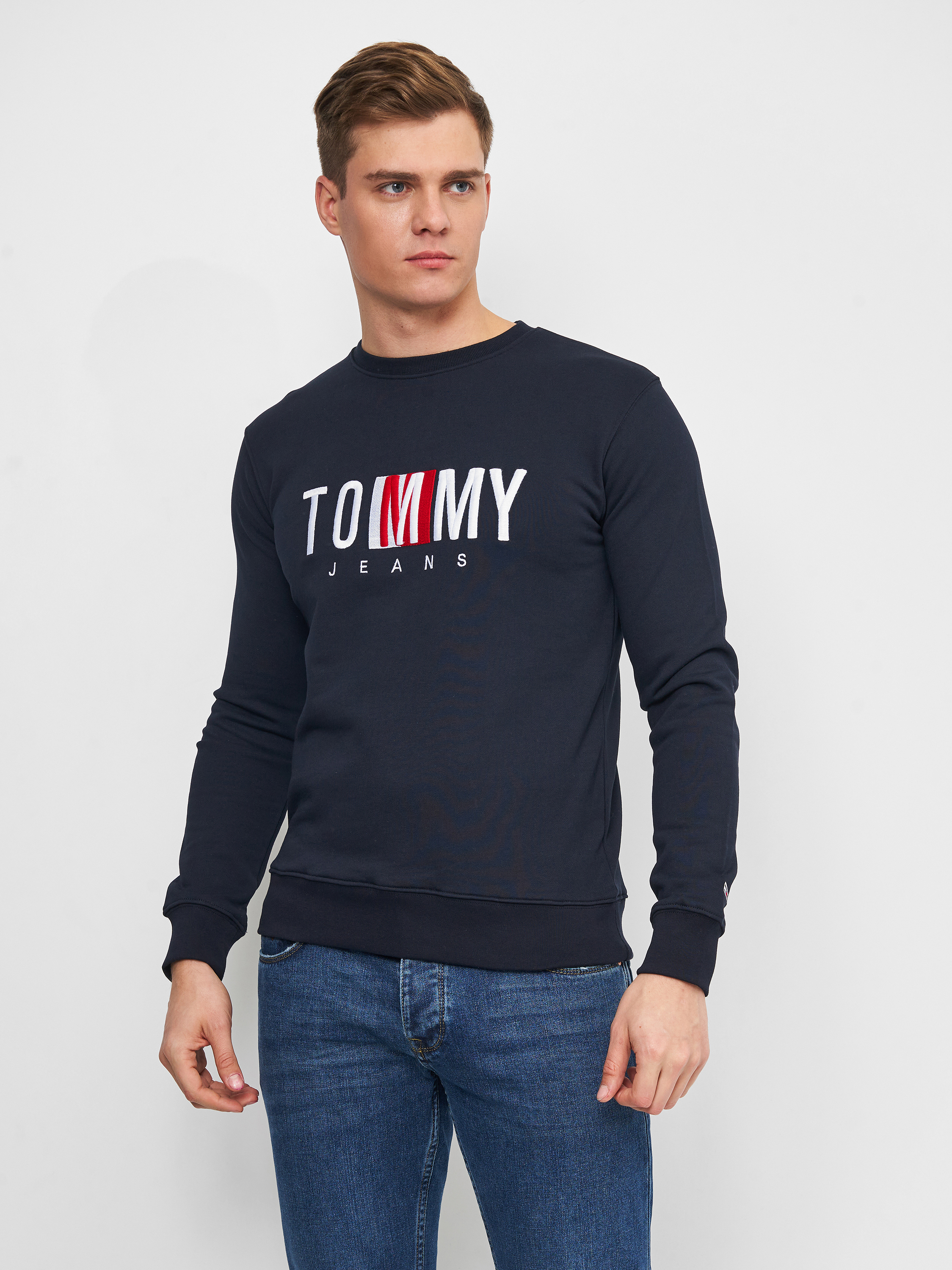 

Свитшот Tommy Jeans 10819  (44) Темно-синий, Свитшот Tommy Jeans 10819 S (44) Темно-синий