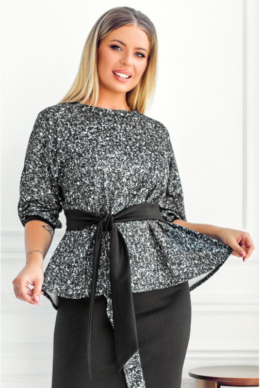 

Fashions • Удлиненная блузка Linda Fashions  серый (786-бр-лб, Fashions • Удлиненная блузка Linda Fashions 52 серый (786-бр-лб)