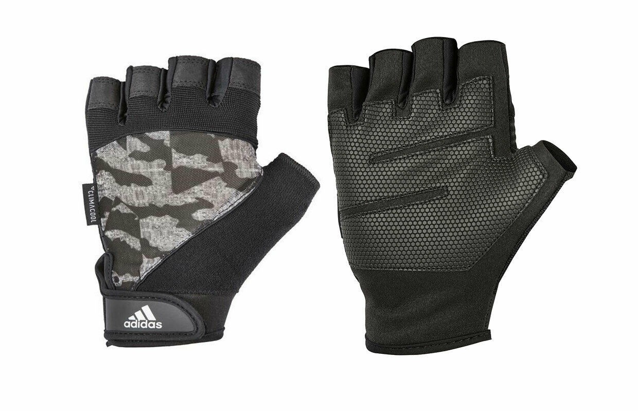 

Мужские фитнес перчатки Adidas. размер L