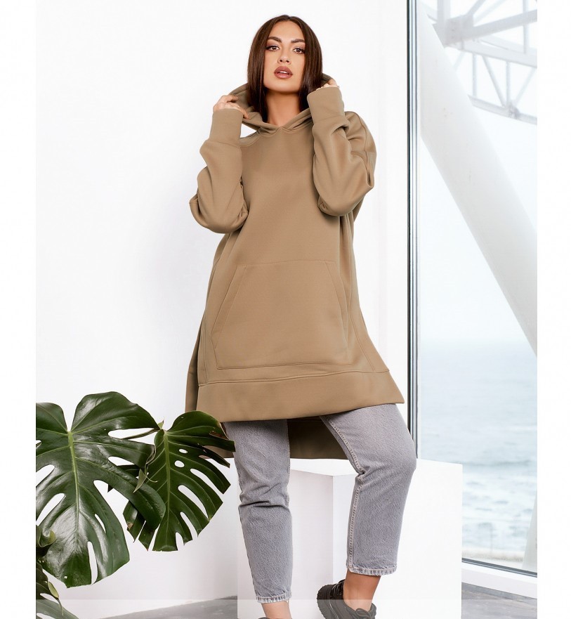 

Худі Minova 37188-1 50-52 Бежевий