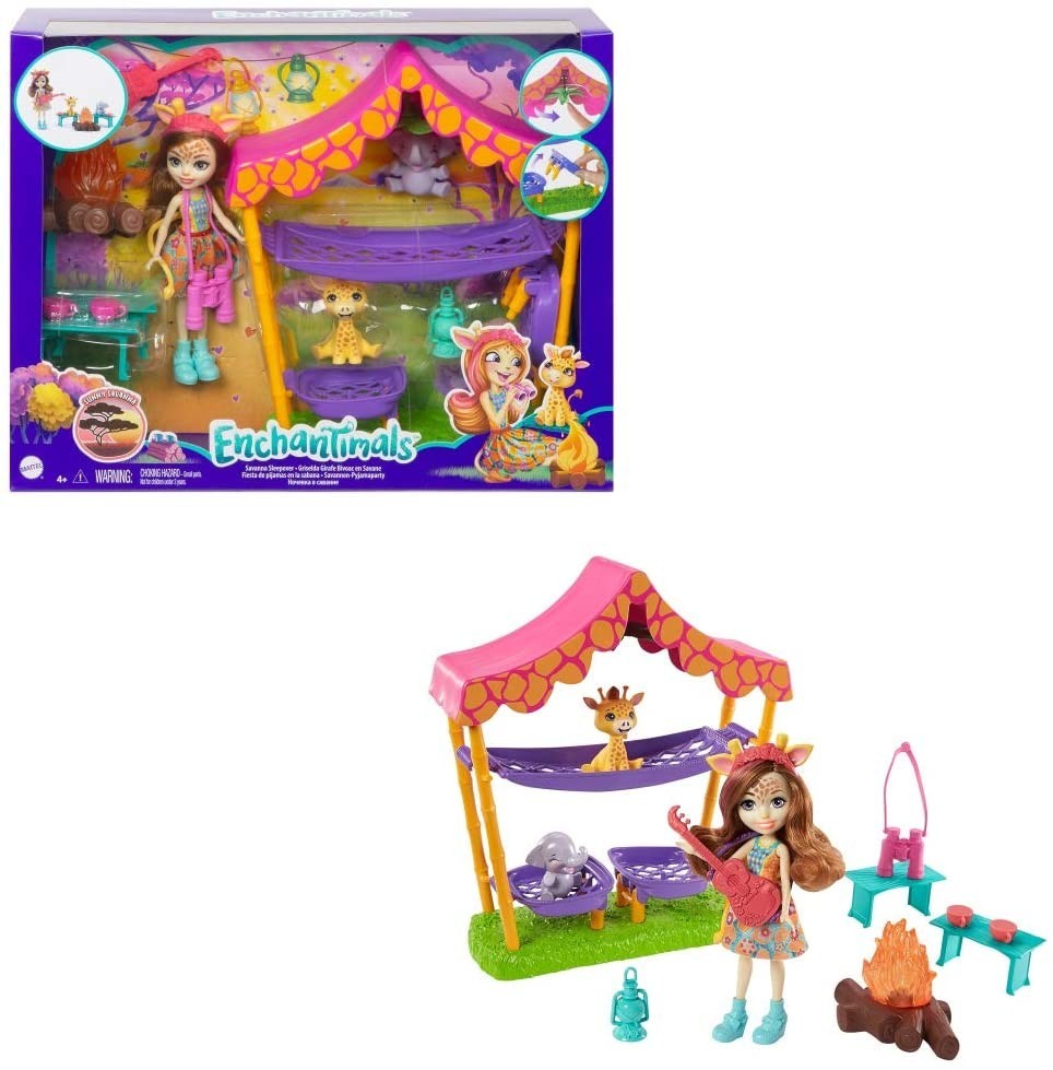 

Игровой набор "Кемпинг в саванне" - Enchantimals Mattel (20-978965)