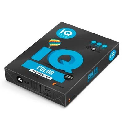 

Папір кольоровий IQ А4 80 г/м2 Intensive В100 чорний 500 аркушів (B100/A4/80/IQ)