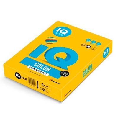 

Папір кольоровий IQ А4 160 г/м2 Intensive SY40 сонячно-жовтий 250 аркушів (SY40/A4/160/IQ)