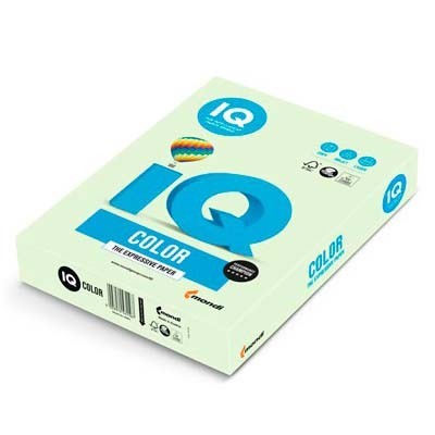

Папір кольоровий IQ А4 80 г/м2 Pale GN27 Світло-зелений 500 аркушів (GN27/A4/80/IQ)