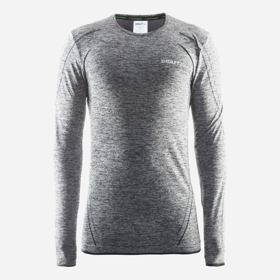

Мужская футболка с длинным рукавом Craft Active Comfort RN LS Man 1903716-B999  Black, Мужская футболка с длинным рукавом Craft Active Comfort RN LS Man 1903716-B999 XL Black