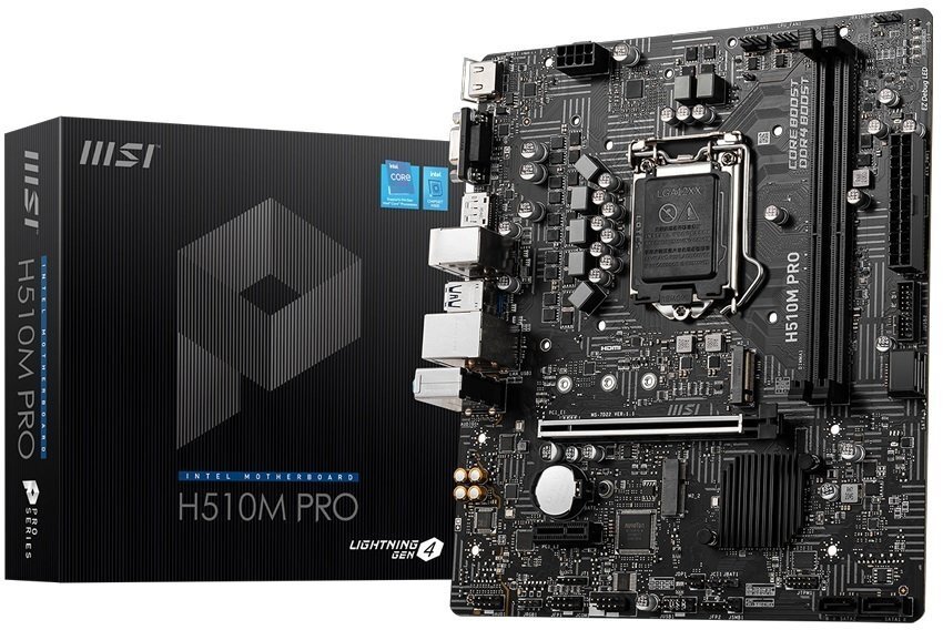 

Материнська плата MSI H510M PRO Socket 1200