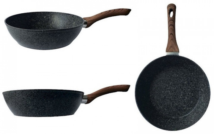 

Сковорода глубокая Gusto GRANITE GT-2103-24 (240x68 мм)