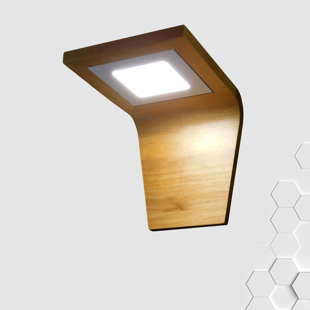 

Светодиодное настенное бра COBRA LED 6W натуральное дерево