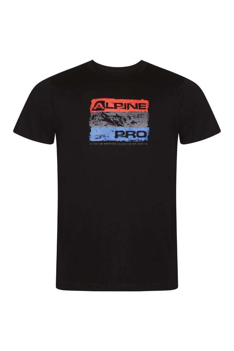 

Футболка Alpine Pro Uneg 8 Mns чоловіча XXL чорна