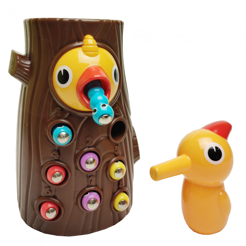 

Магнитная игра "Накорми дятла" Limo Toy FT 0015 27х21х10 см
