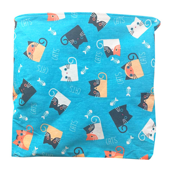 

Корзина для игрушек Metr+ CLR616 хлопок, водонепроницаемая пропитка, 50*40*50 см (Коты)