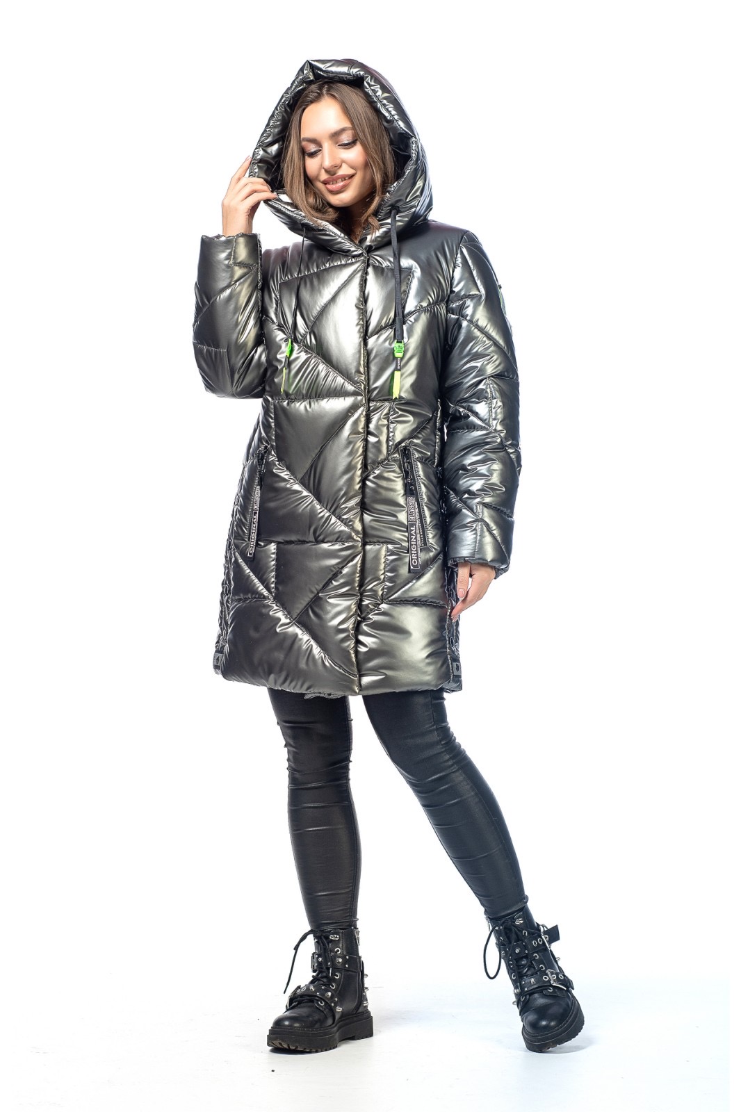 

Пуховик Maximoda Еvogue/графит 56 серый
