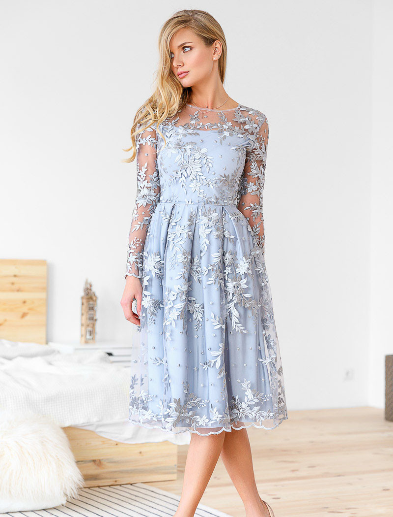 

Платье Maximoda Е888829252  серый, Платье Maximoda Е888829252 44 серый