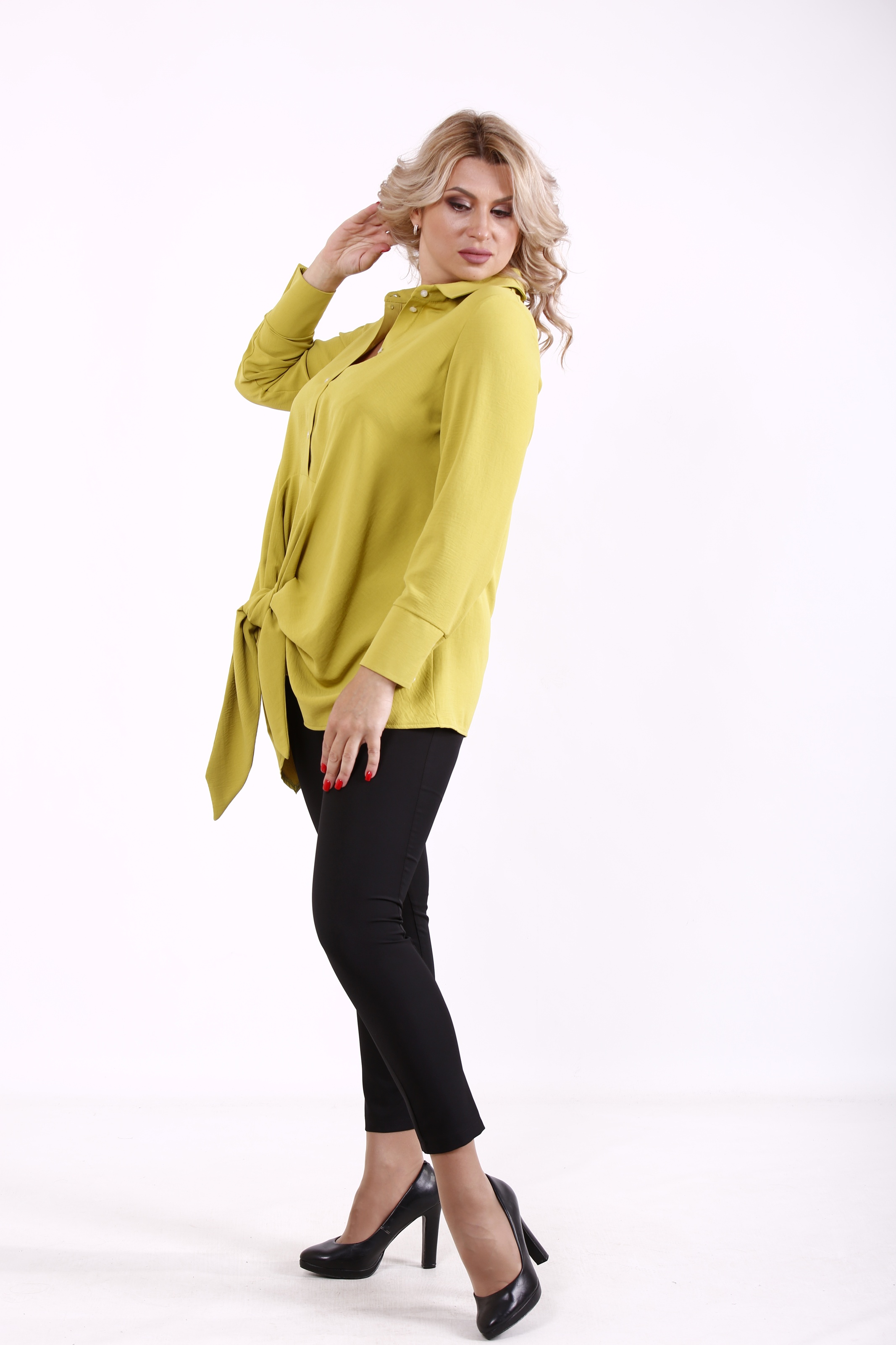

Блузка с длинным рукавом Maximoda ЕGS01789-3 56-58 горчичный