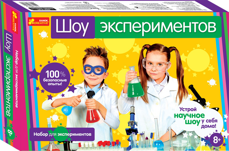 

Игровой набор для экспериментов "Шоу экспериментов" 12114022Р