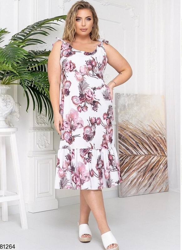 

Летнее платье Maximoda ЕКТ81264 - в принт, Летнее платье Maximoda ЕКТ81264 56-58 в принт