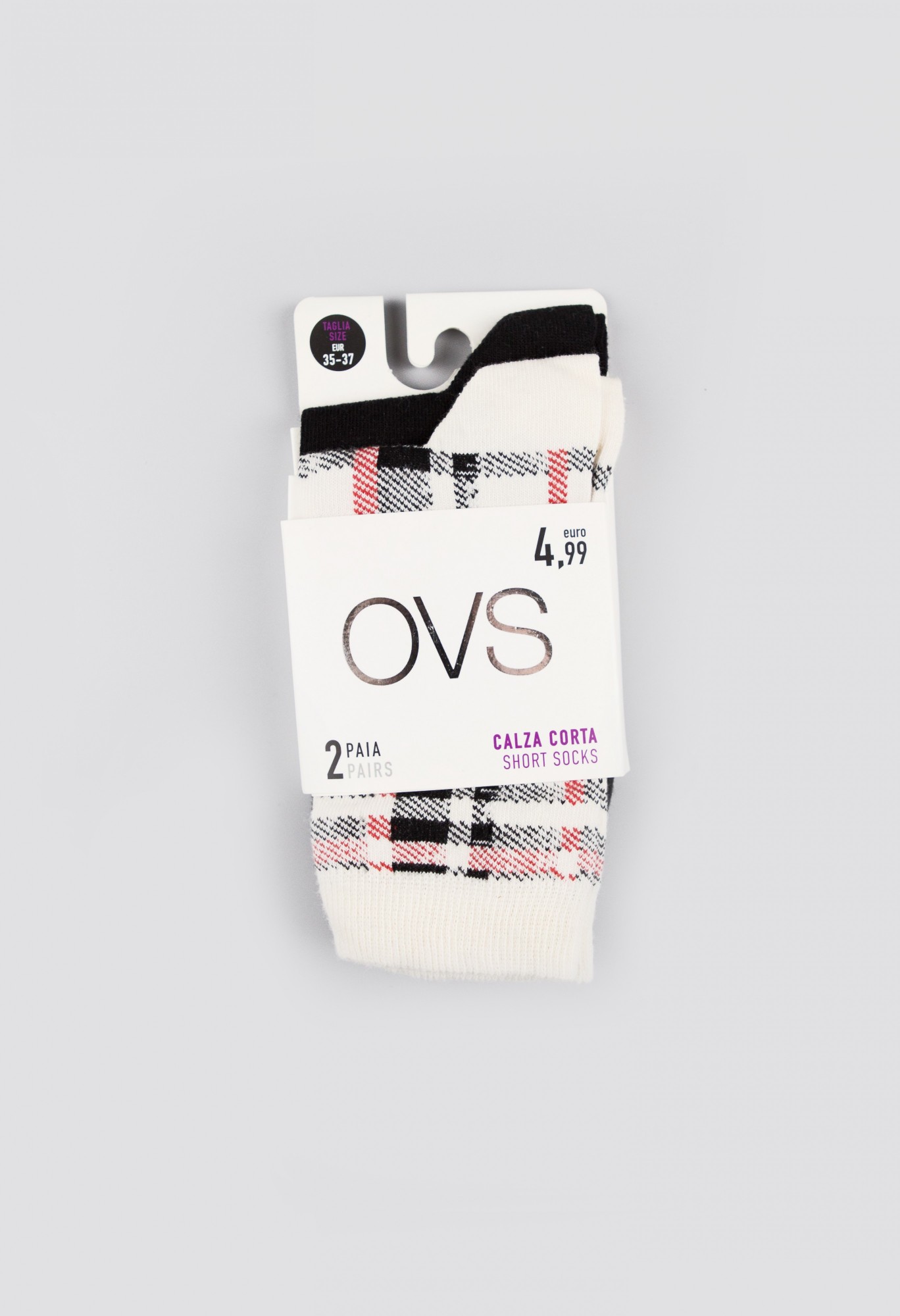 

Носки 2 пары OVS 35/37 черный 2005338280539