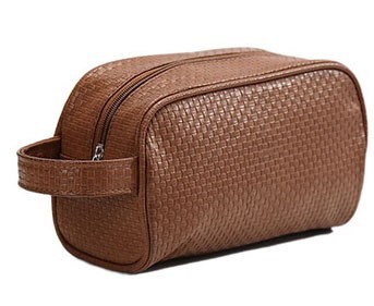 

Косметичка LX-027 Портативная с ручкой Коричневая, размер 22*7*9см Cosmo Shop