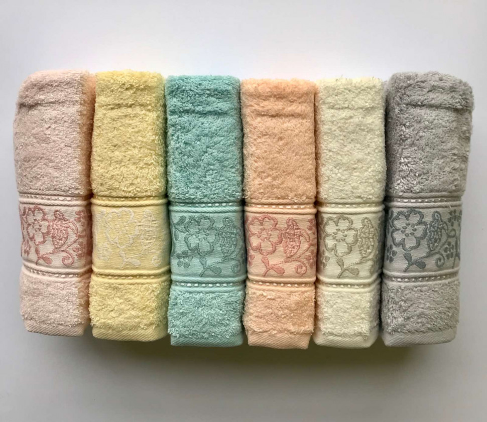 

Набор махровых полотенец Sikel Cotton Selen 70x140 (6 шт) 8681049353665