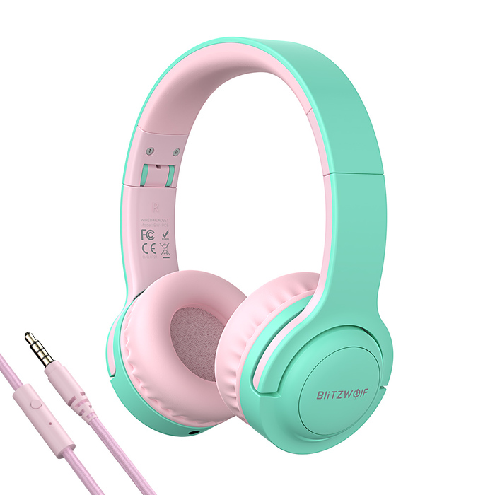

Детские наушники BlitzWolf BW-PCE Green