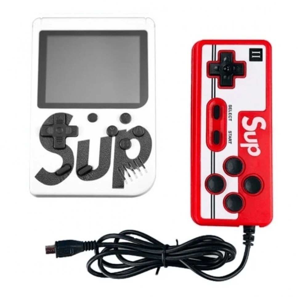 

Приставка SUP Game Box 3" 400 игр Супер Марио с джойстиком Красный (388270)