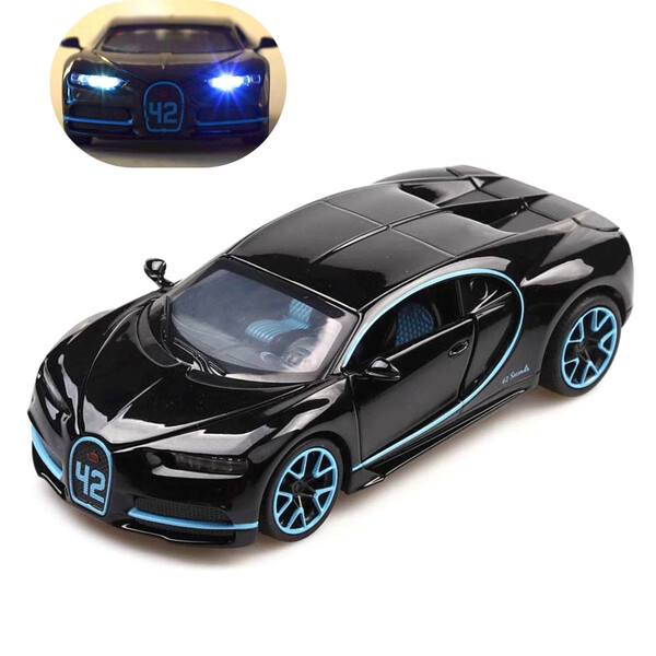 

Машинка Bugatti Chiron моделька металлическая коллекционная игрушечная 1:32 Черный (4336531)