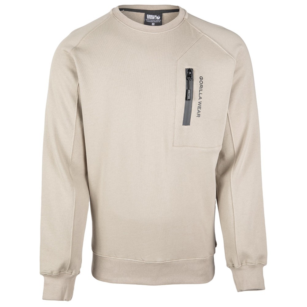 

Свитшот Gorilla Wear Newark  Бежевый, Свитшот Gorilla Wear Newark M Бежевый