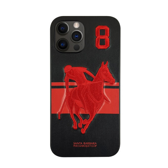 

Кожаный чехол Santa Barbara Polo Garner для iPhone 13 Pro Max black