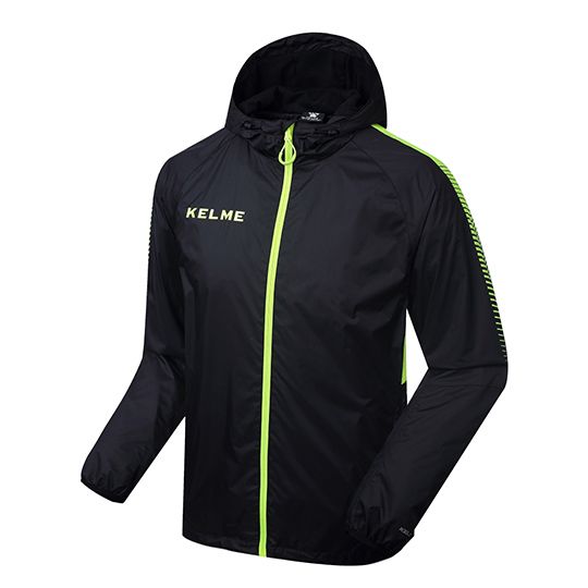 

Ветровка Kelme Windproof черно-желтая  K081.9012, Ветровка Kelme Windproof черно-желтая M K081.9012