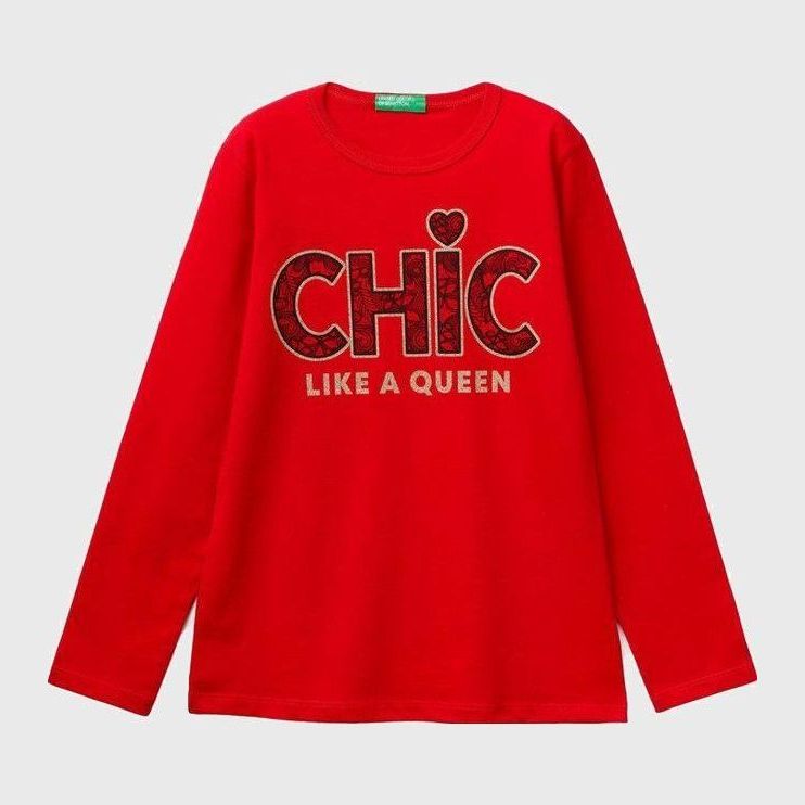 

Футболка с длинными рукавами United Colors of Benetton 3096C14SN.G-015 150 см XL