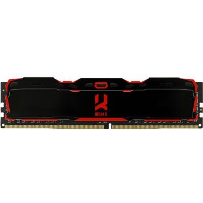 

Модуль памяти для компьютера DDR4 16GB 3200 MHz IRDM X Black Goodram (IR-X3200D464L16A/16G)
