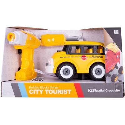 

Конструктор Diy Spatial Creativity Такси с электродвигателем (CJ-1379259)