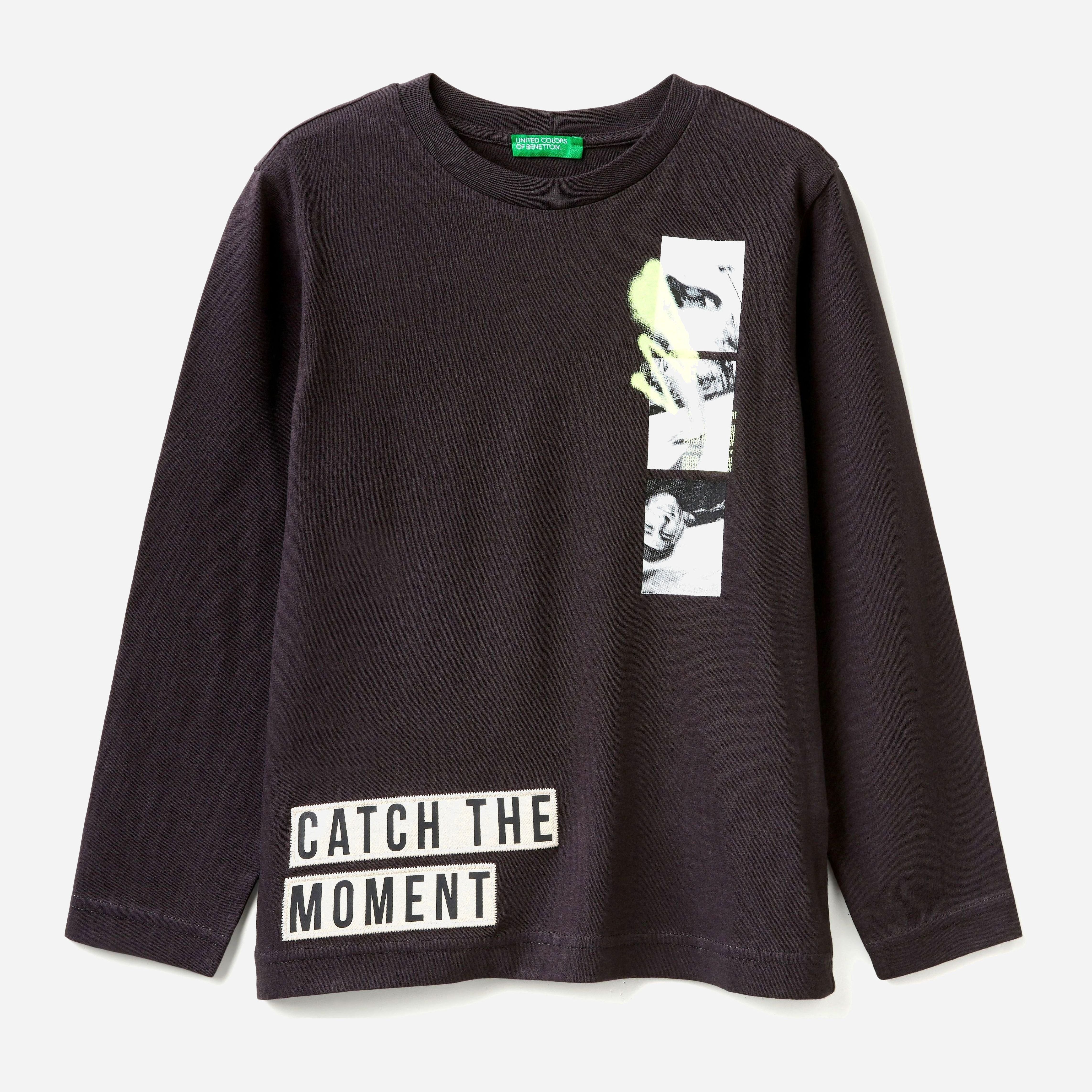 

Футболка с длинными рукавами United Colors of Benetton 3096C14Z4.G-19E 150 см XL