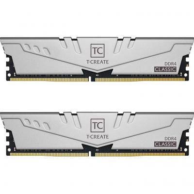 

Модуль памяти для компьютера DDR4 16GB (2x8GB) 3200 MHz T-Create Classic 10L Gray Team (TTCCD416G3200HC22DC01)