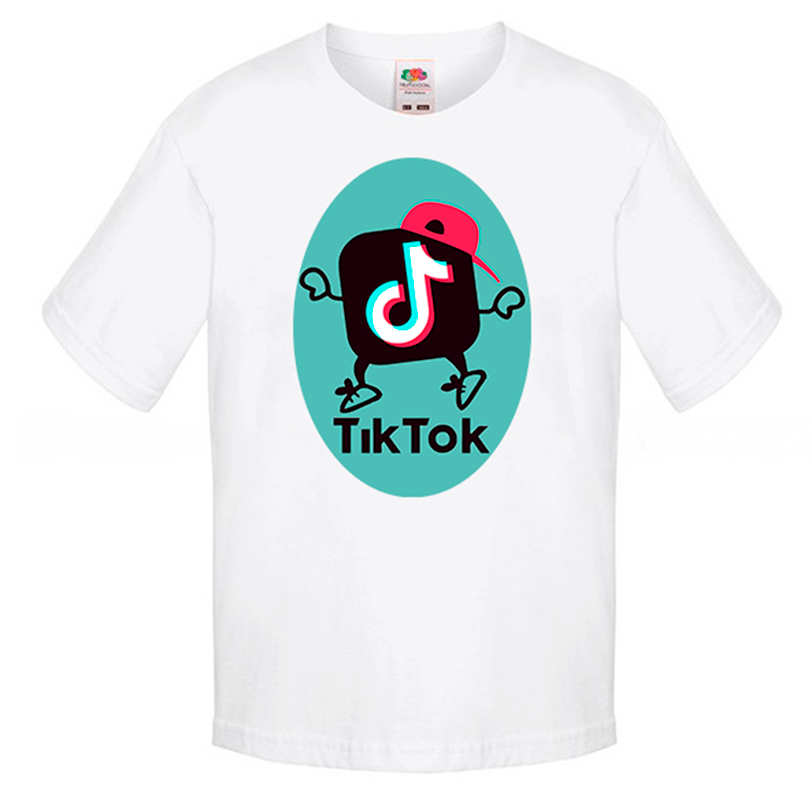 

Футболка Fruit of the Loom Tik Tok Белая 128 см BTTCHM128